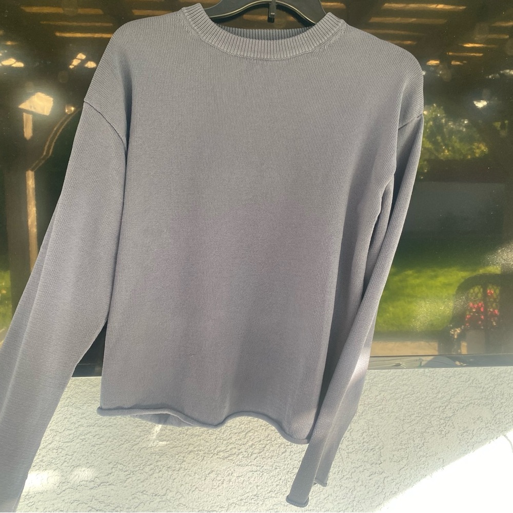 NWOT H&M Slate Blue Sweater XS